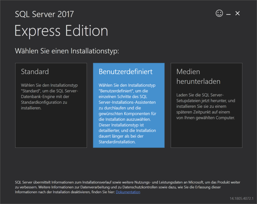 sql-express-editor-kevox-server-installation