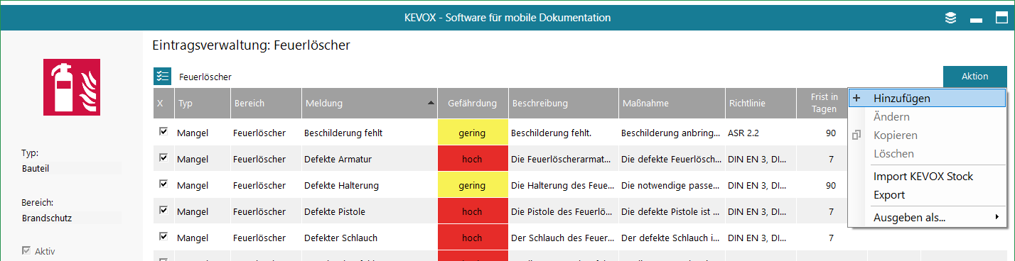 eintragsvorlagen-vorlage-verwaltung-hinzufügen-textbaustein-kevox-management